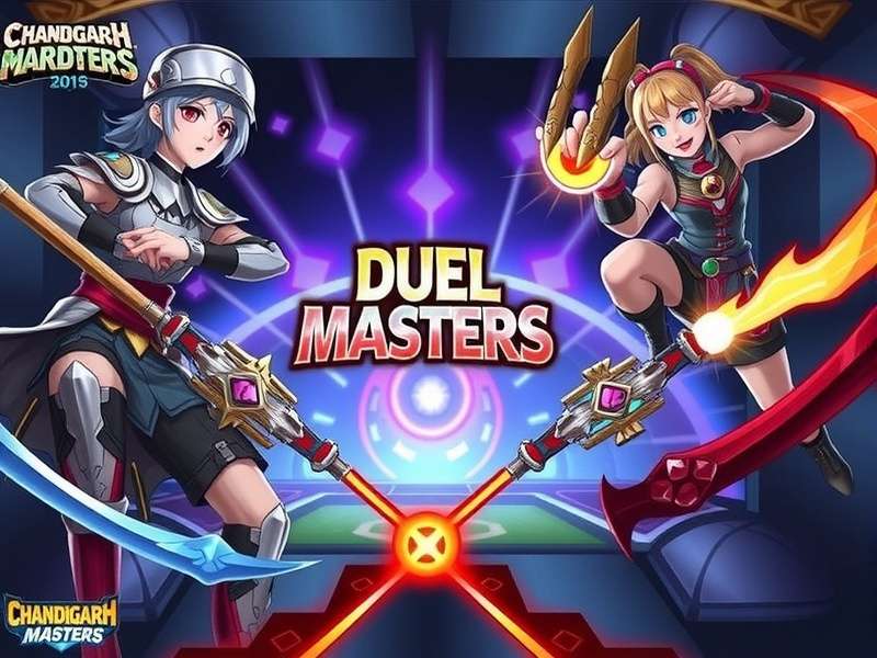 Chandigarh Duel Masters Game Lore Illustration